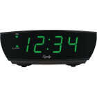 La Crosse Technology Equity 0.9 Green LED Alarm Clock Image 1