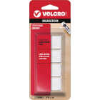 VELCRO Brand 7/8 In. White Hook & Loop Square (12 Ct.) Image 1