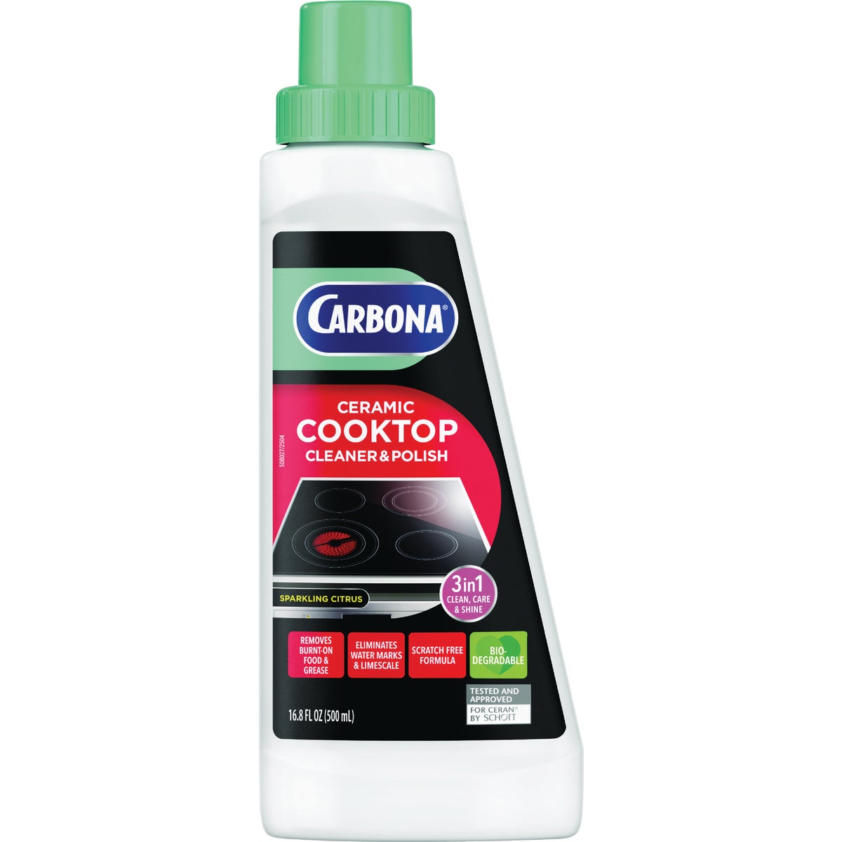 Carbona 16.8 Oz. Ceramic Cooktop Cleaner & Polish