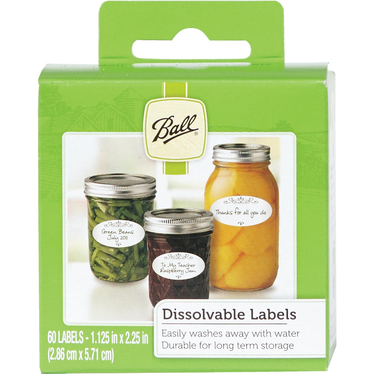 Ball Dissolvable Jar Label (60-Pack) Image 2
