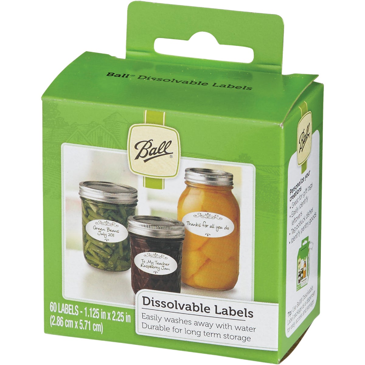 Ball Dissolvable Jar Label (60-Pack) Image 3