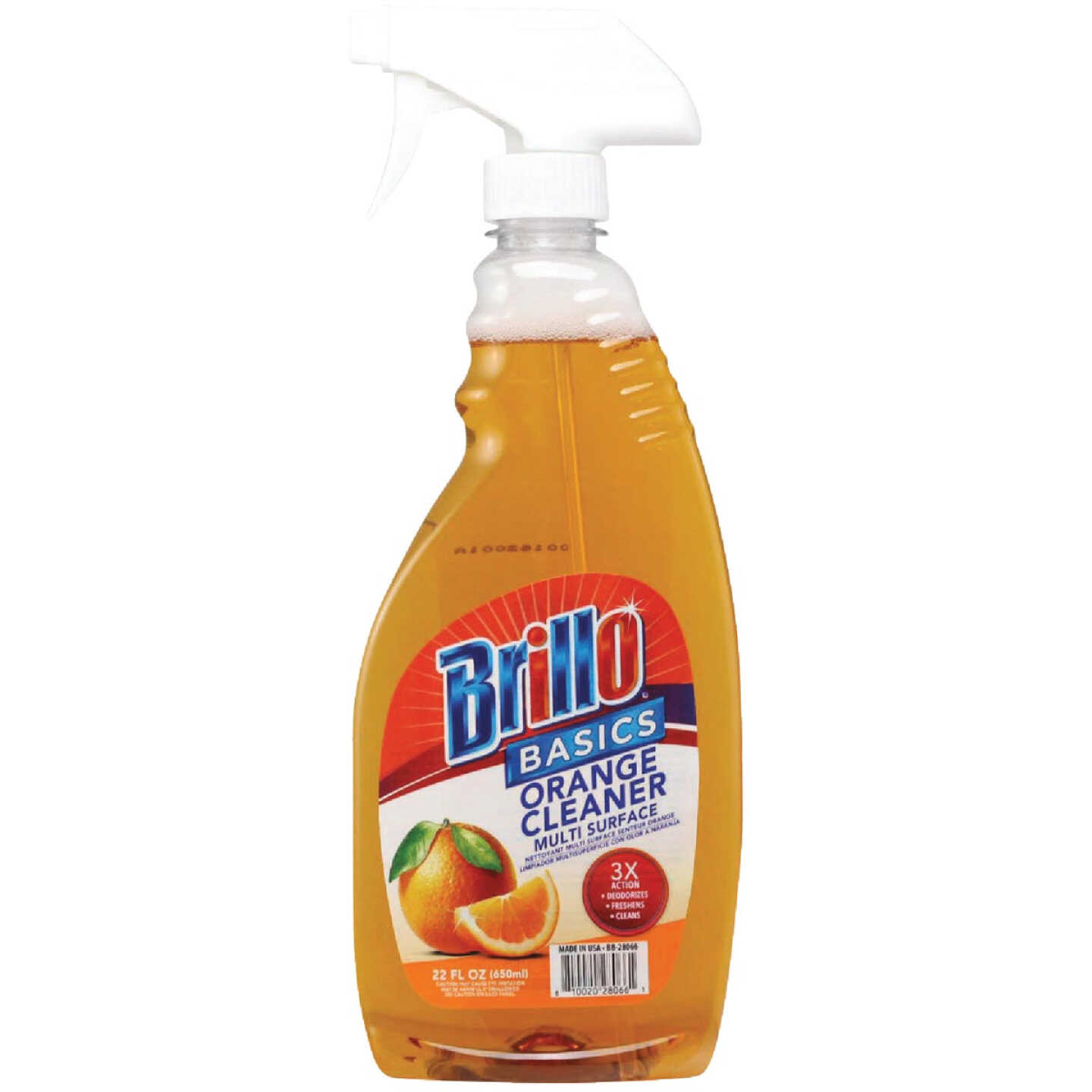 Brillo Basics 22 Oz. Trigger Spray Orange Household All-Purpose Cleaner Image 1