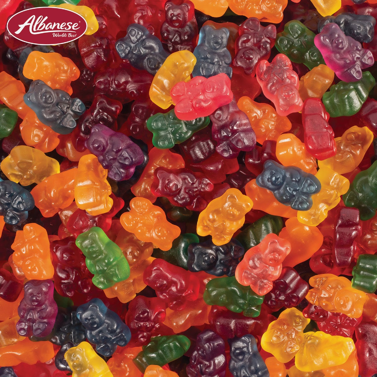Albanese True to Fruit American Favorite Fruits Gummy Bear Image 3