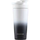 Ice Shaker 26 Oz. Black/White Ombre Insulated Vacuum Bottle & Shaker Image 1