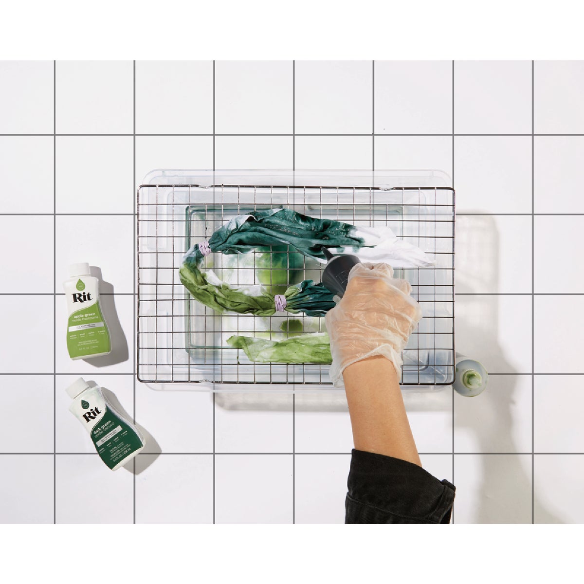 Rit 8 Oz. All Purpose Dark Green Liquid Dye Image 5