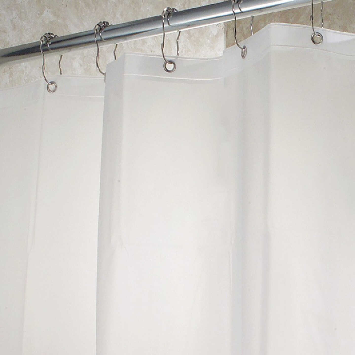 iDesign 72 In. x 72 In. Frost EVA Shower Curtain Liner Image 3