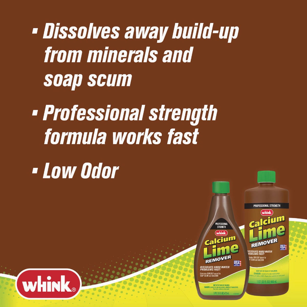 Whink 16 Oz. Professional Strength Calcium Lime Scale Remover Image 2
