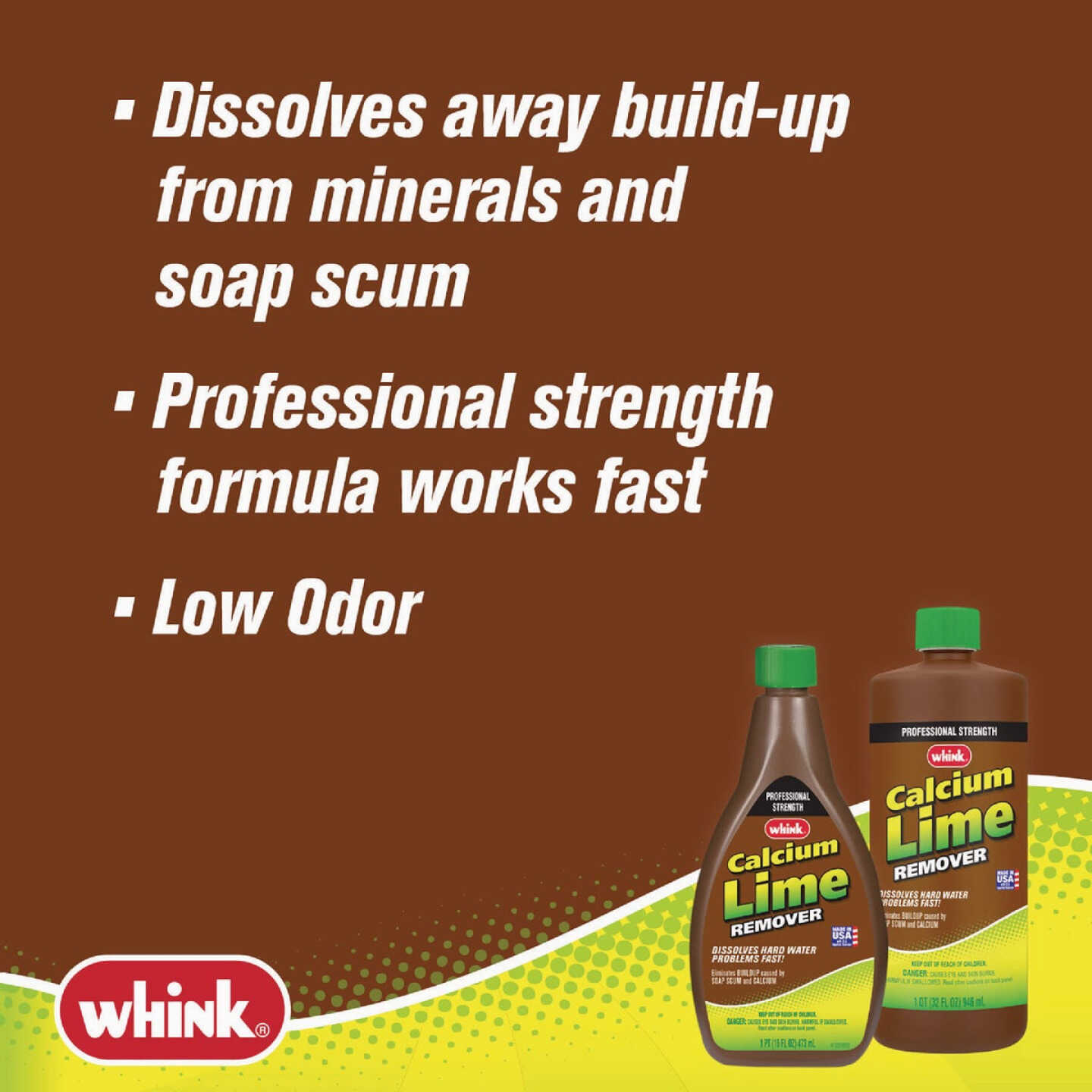 Whink 16 Oz. Professional Strength Calcium Lime Scale Remover Image 2