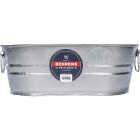 Behrens 2 Gal. Oval Hot-Dipped Utility Tub Image 1