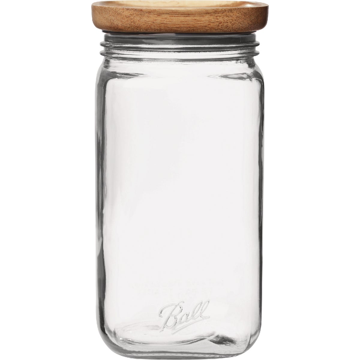 Ball 9.9 Cup Stack & Store Jar with Wooden Lid