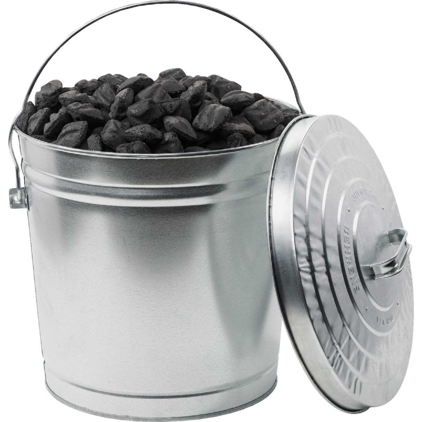 Behrens 10 Gal. Galvanized Locking Lid Trash Can with Lid Image 2