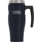 Thermos Stainless King 16 Oz. Midnight Blue Travel Mug Image 1