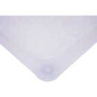 Kenney 17 In. x 29 In. Non-Slip Clear Loofa Tub Mat Image 1