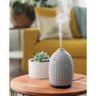 Candle Warmers Airome Ultra Sonic Essential Oil Diffuser - Gray Hobnail Image 3