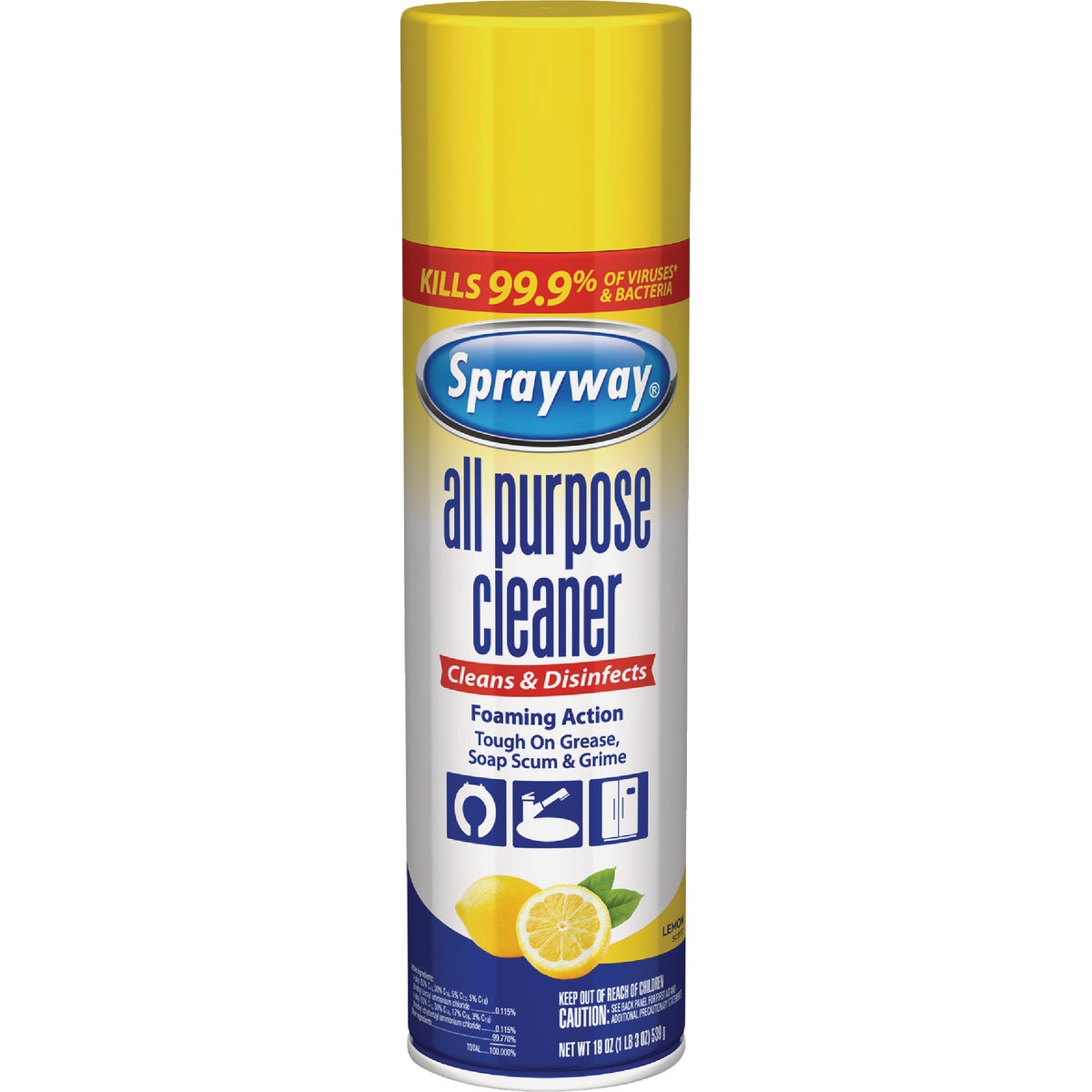 Sprayway 19 Oz. Lemon All Purpose Cleaner 