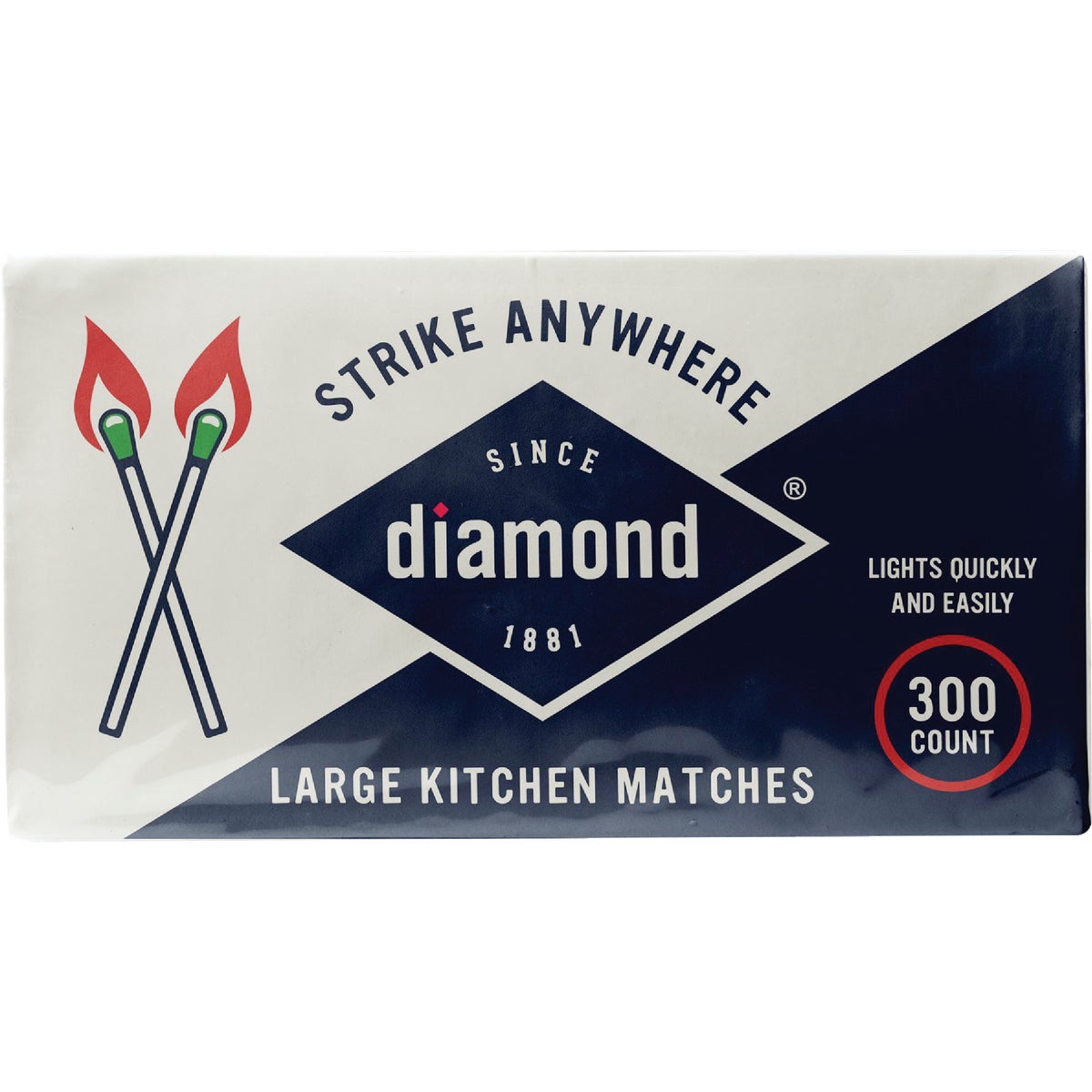 Diamond 2-3/8 In. 300-Count Strike Anywhere Kitchen Matches (3-Pack) Image 4