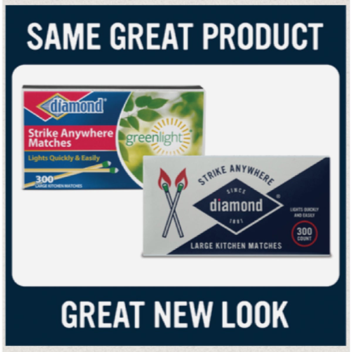 Diamond 2-3/8 In. 300-Count Strike Anywhere Kitchen Matches (3-Pack) Image 2