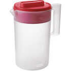 Rubbermaid 1 Gal. Simply Pour Plastic Pitcher with Multi-Function Lid Image 6