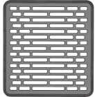 OXO Good Grips 11.5 In. x 12.25 In. Gray Sink Mat Image 1