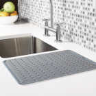 OXO Good Grips 12.5 In. x 16.9 In. Large Gray Silicone Drying Mat Image 2