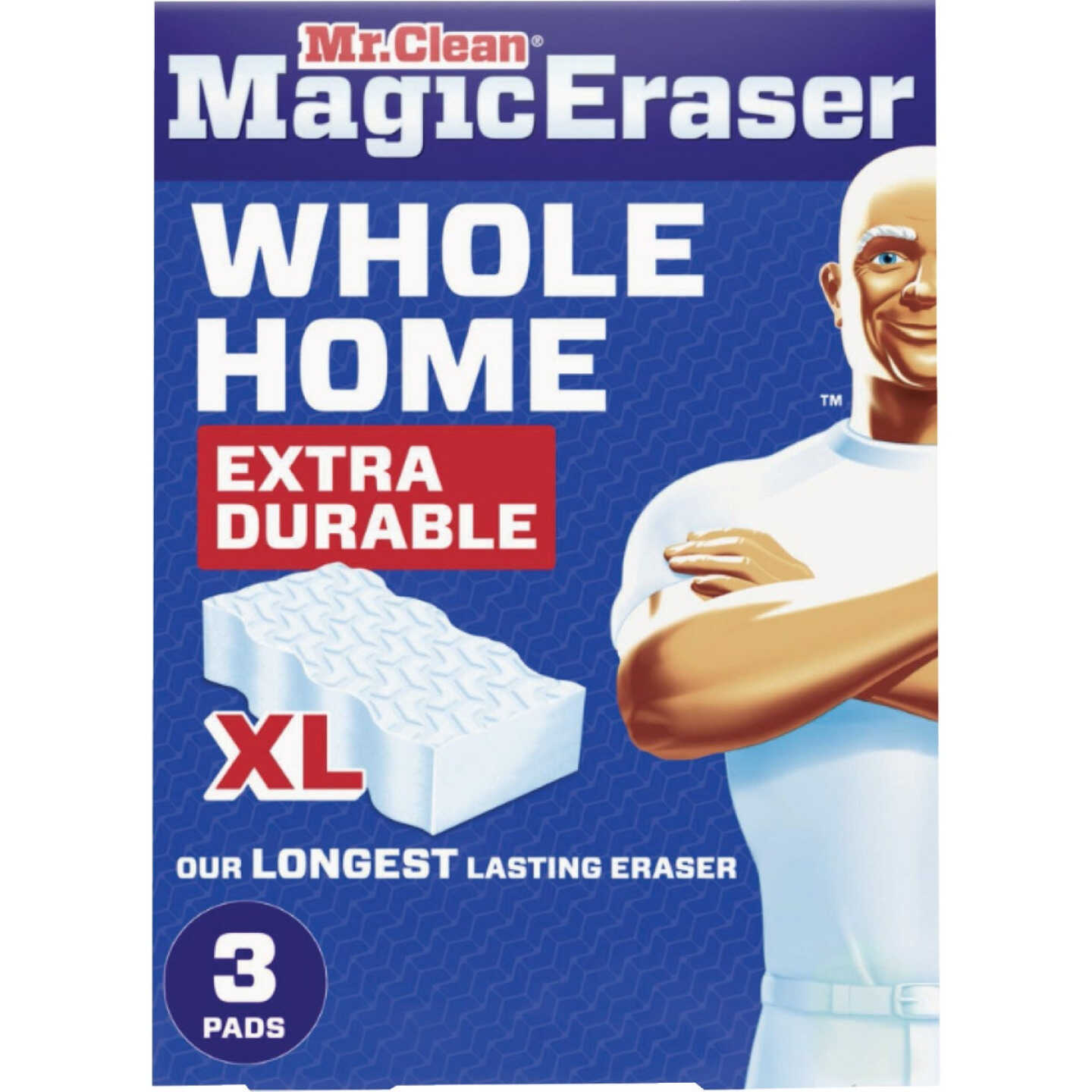 Mr. Clean Magic Eraser Whole Home Extra Durable XL Cleansing Pad (3-Count) Image 1