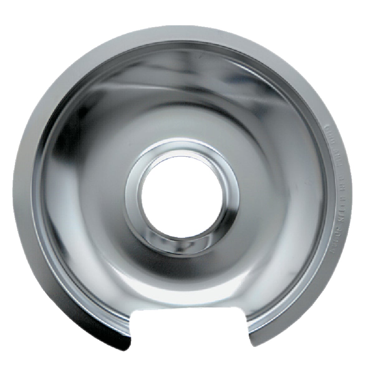 Range Kleen Electric 6" Style D Round Chrome Drip Pan Image 1