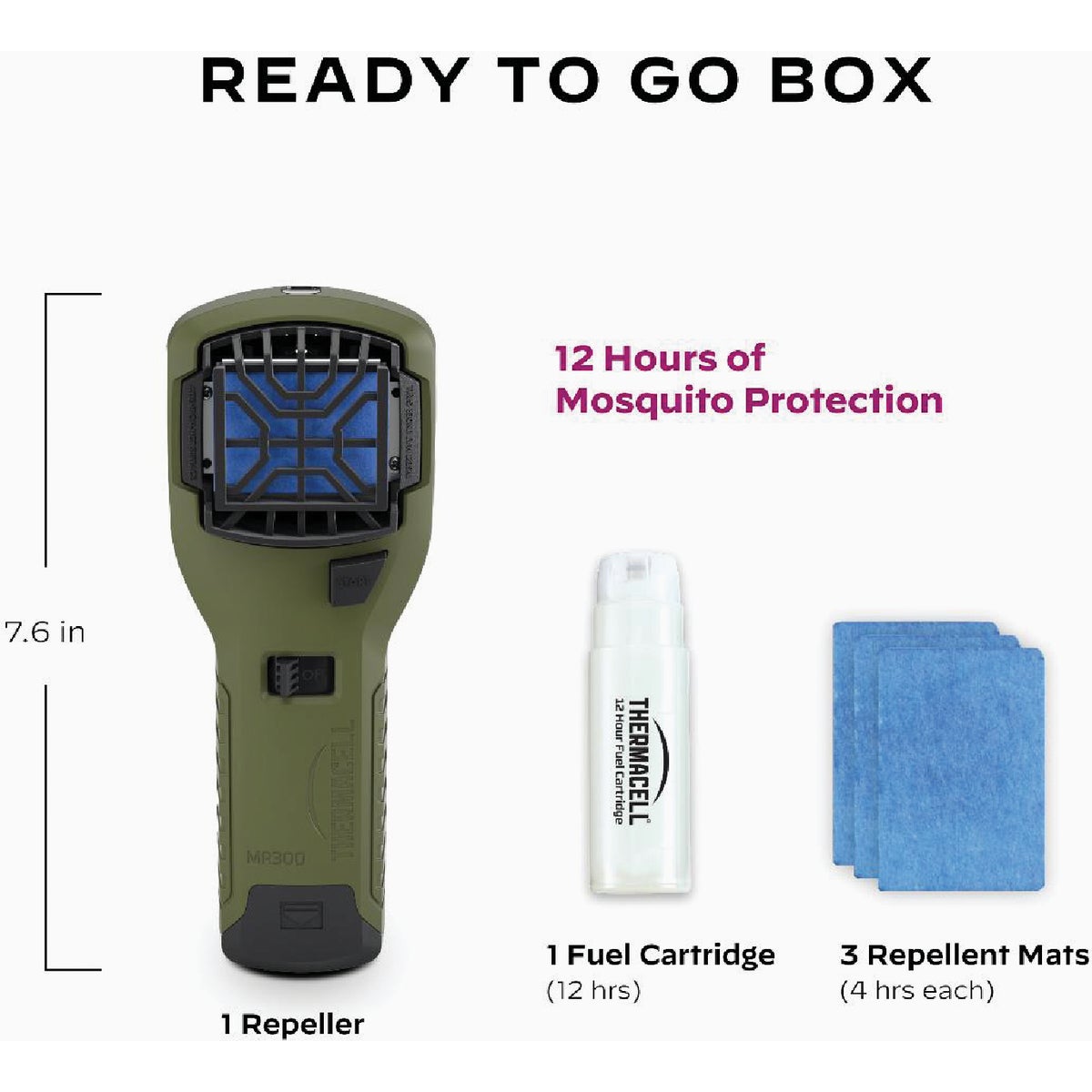 Thermacell 12 Hr. Green Mosquito Repellent Appliance Image 2