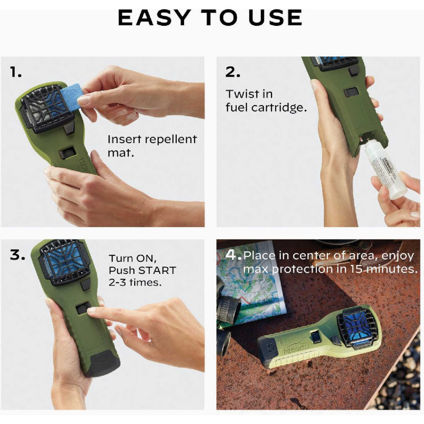 Thermacell 12 Hr. Green Mosquito Repellent Appliance Image 5