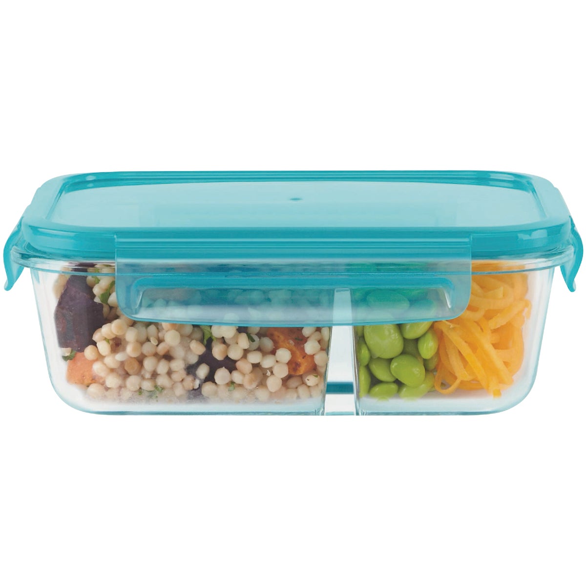 Pyrex MealBox 3.4 Cup Rectangle Storage Container with Plastic Cover Image 2