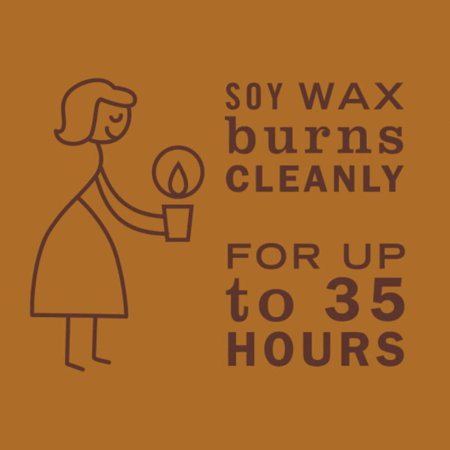 Mrs. Meyer's Clean Day 7.2 Oz. Acorn Spice Large Soy Candle Image 5