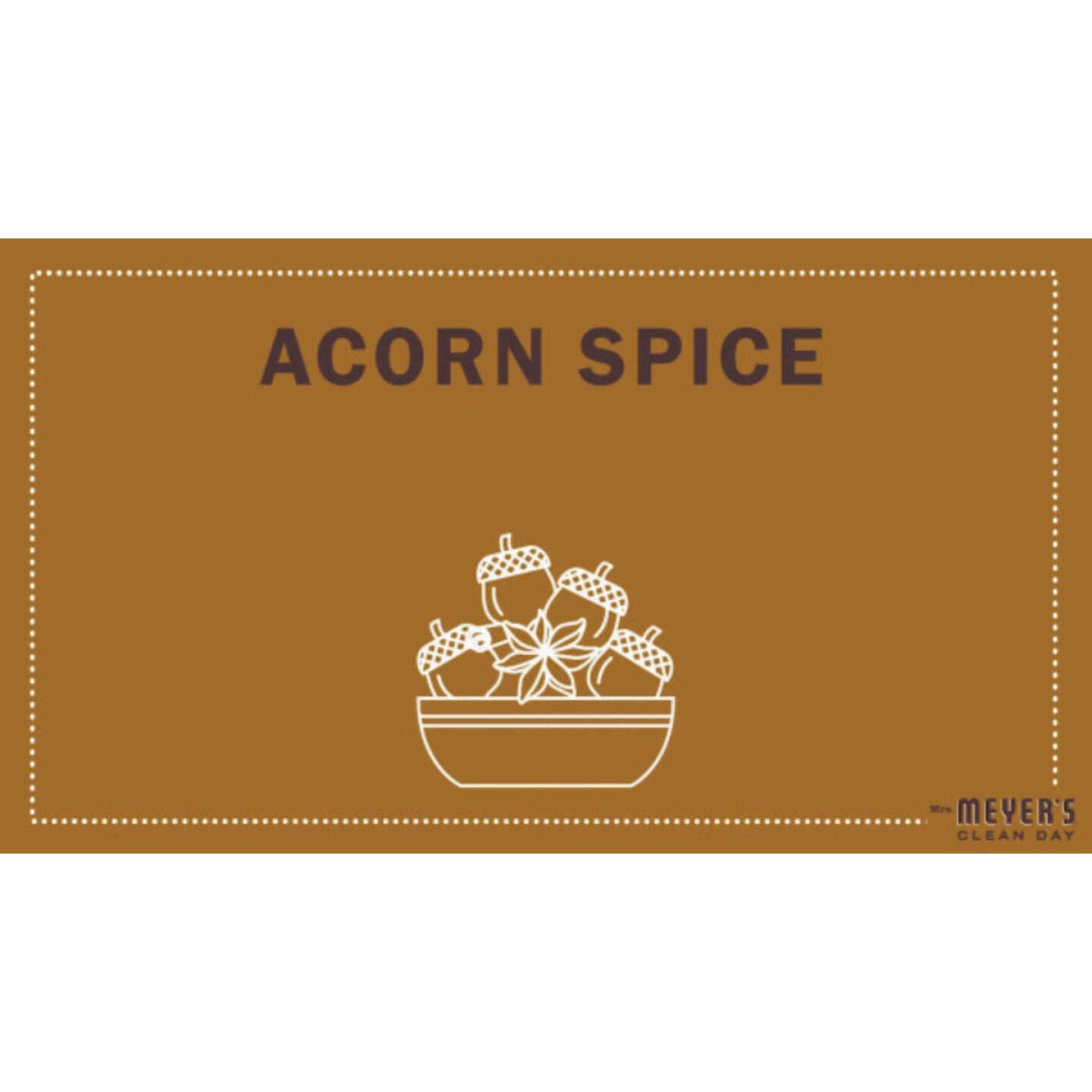 Mrs. Meyer's Clean Day 7.2 Oz. Acorn Spice Large Soy Candle Image 2