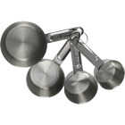 GoodCook Everyday Stainless Steel Measuring Cup Set (4-Piece) Image 1