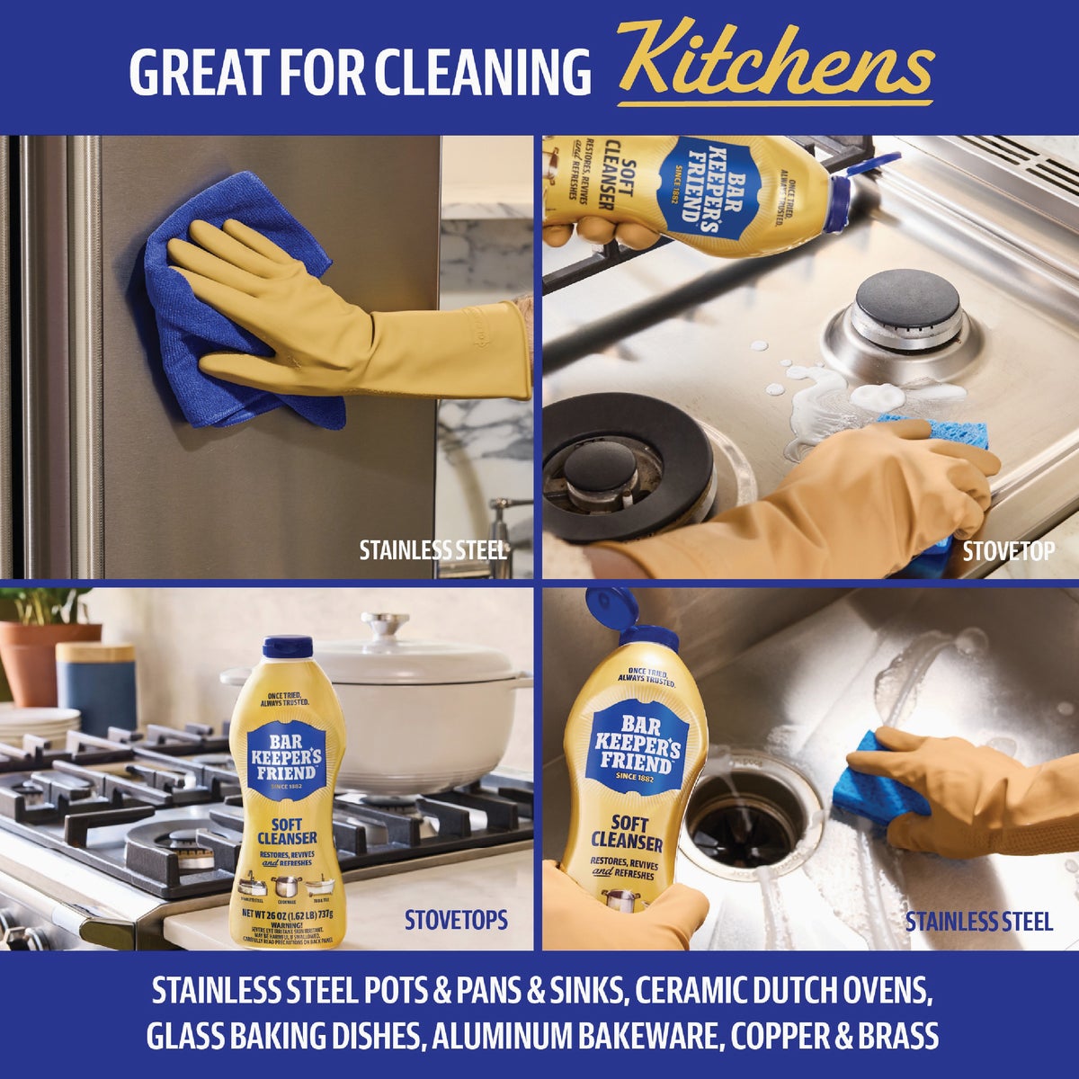 Bar Keepers Friend 26 Oz. All-Purpose Soft Cleanser Image 9