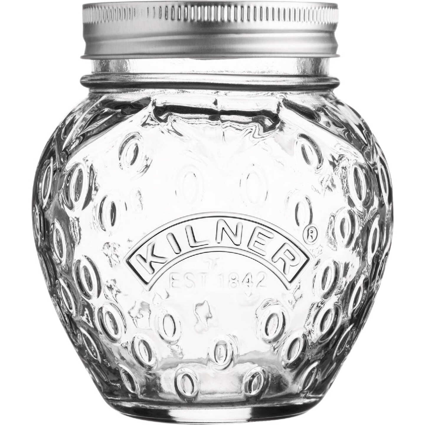 Kilner 13.5 Oz. Strawberry Shape Fruit Jar Image 1