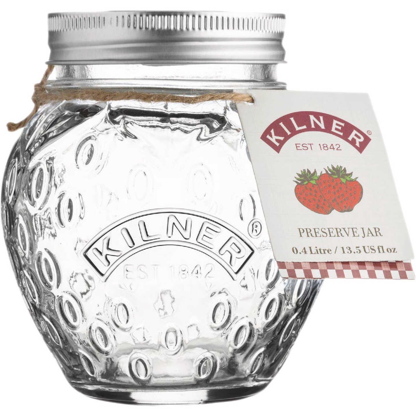 Kilner 13.5 Oz. Strawberry Shape Fruit Jar Image 2