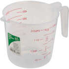 Smart Savers 2 Cup White Plastic Measuring Cup Image 1