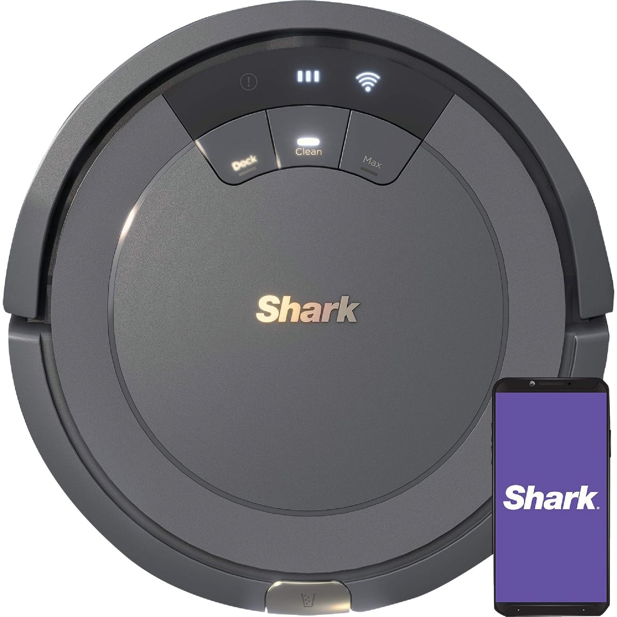 Shark ION 12.4 In. Cleaning Width Robotic Vacuum A73 with Wi-Fi