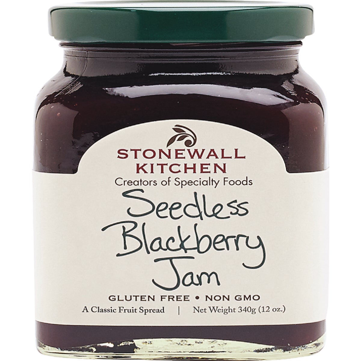 Stonewall Kitchen 12 Oz. Seedless Blackberry Jam Image 1