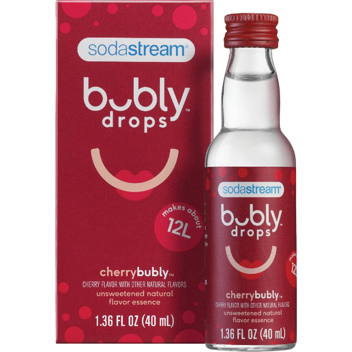 Sodastream Bubly 1.36 Oz. Cherry Drops Image 1