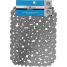 iDesign Pebblz 12 In. x 15.5 In. Graphite Sink Mat Image 3