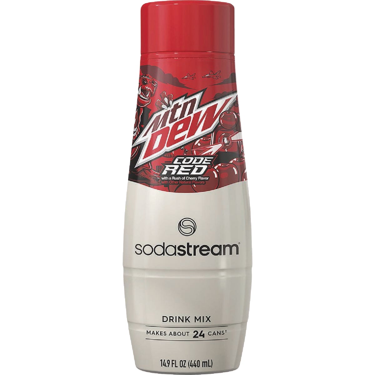 SodaStream 14.9 Oz. MTN Dew Code Red Drink Mix