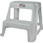 WHITE 2-STEP STOOL Image 1