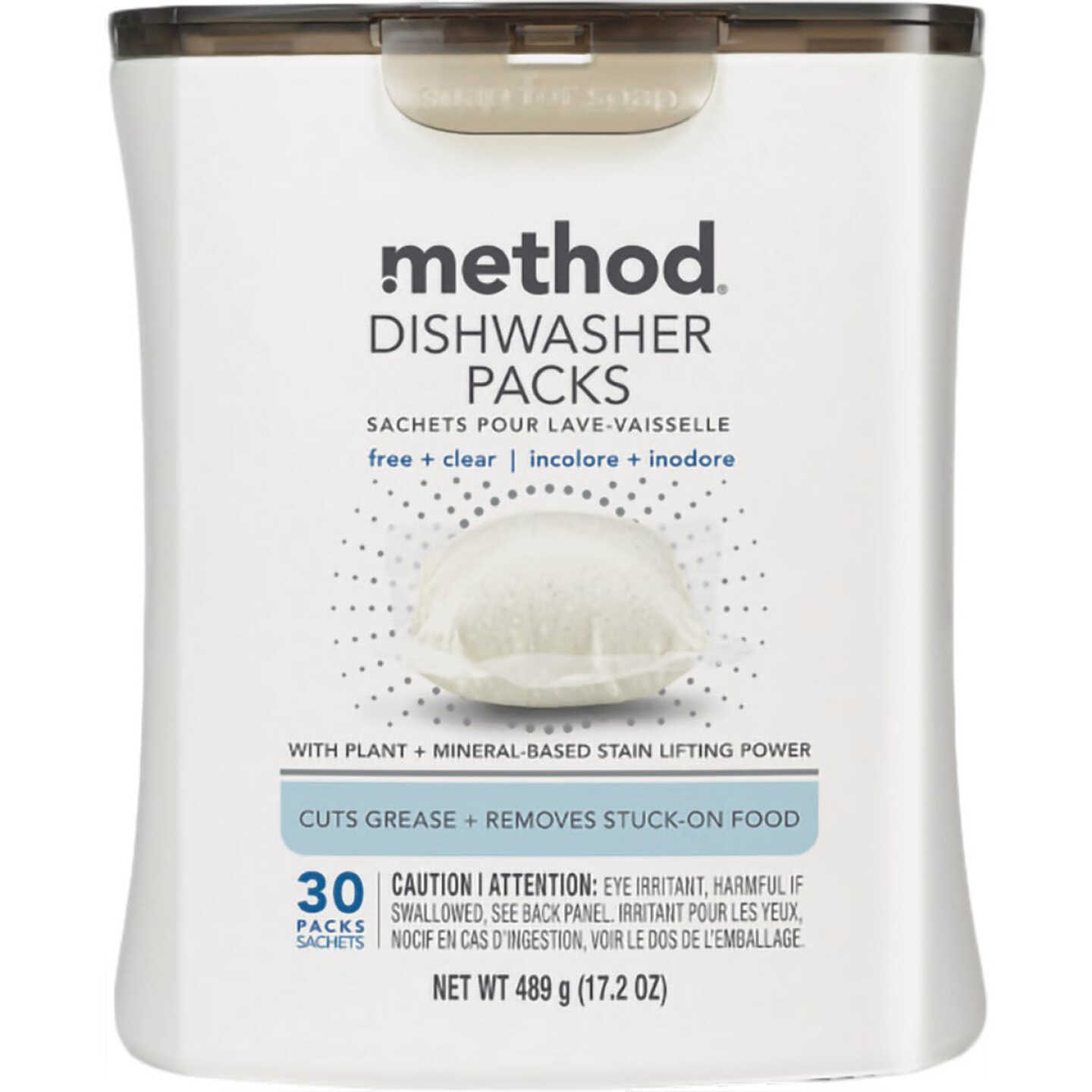 Method PowerDish Free + Clear Dishwasher Detergent (30-Count) Image 1