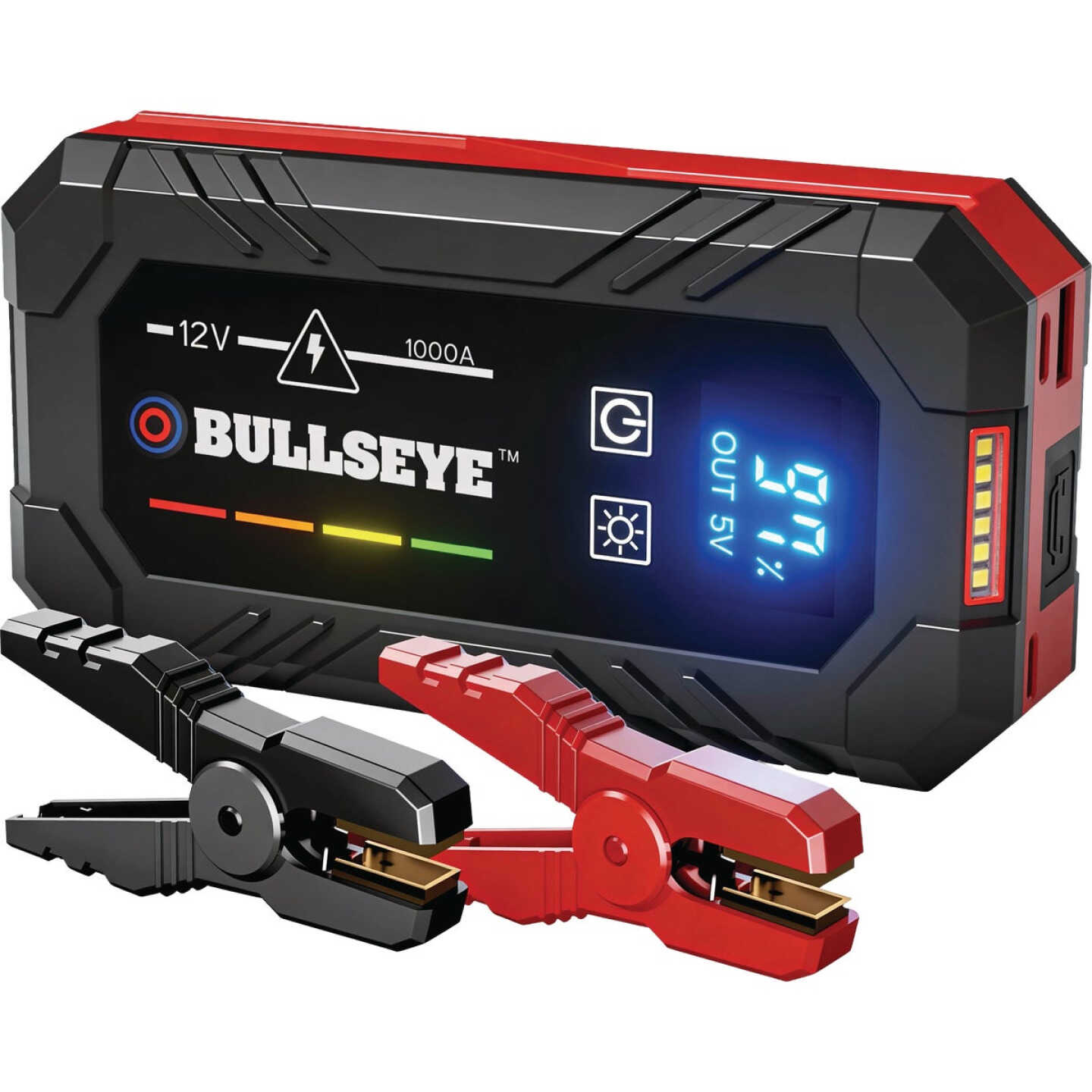 Bullseye 1000 Amp 12-Volt Rechargeable Jump Starter Image 1