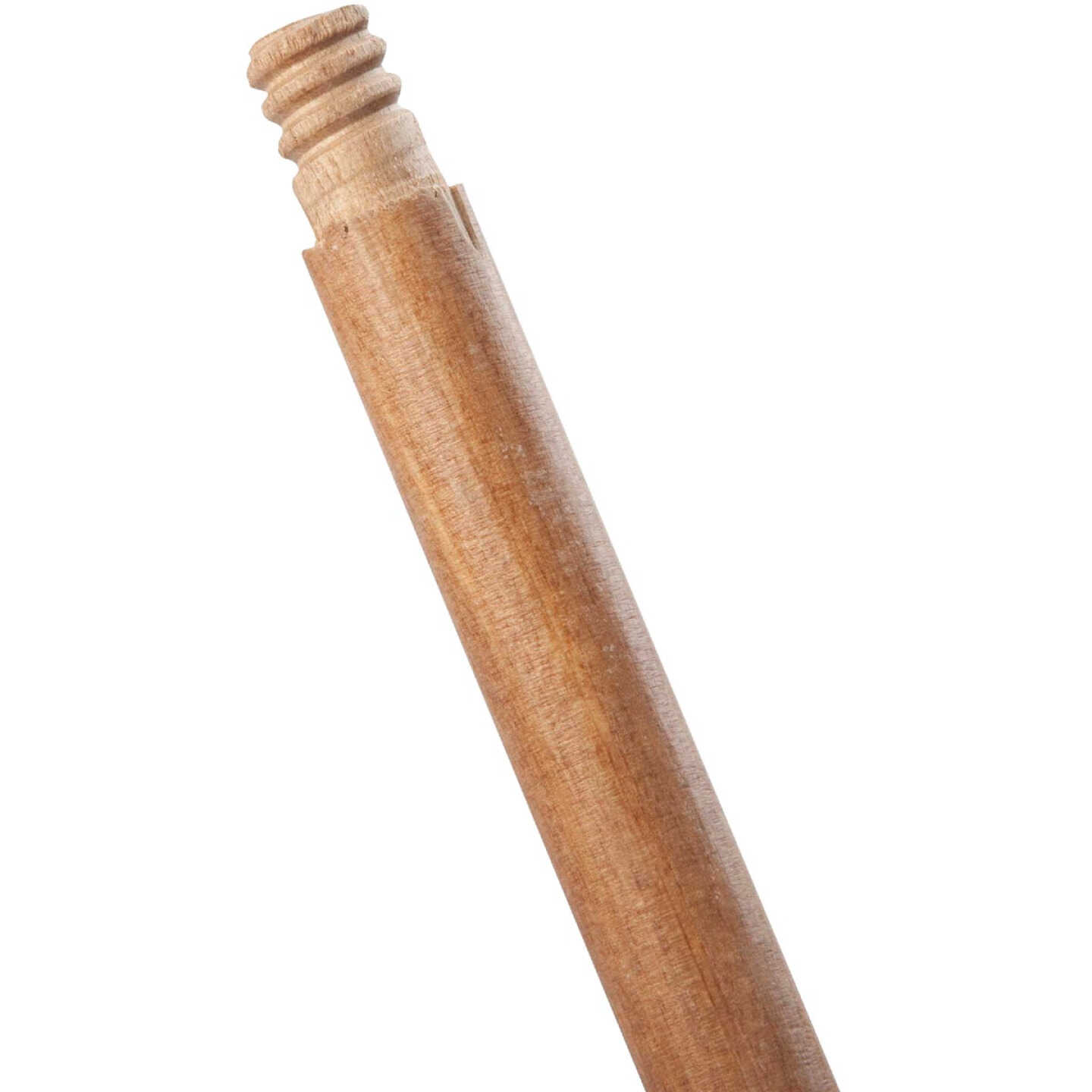 Waddell 60 In. L. x 1-1/8 In. Dia. Wood Threaded Broom Handle Image 1