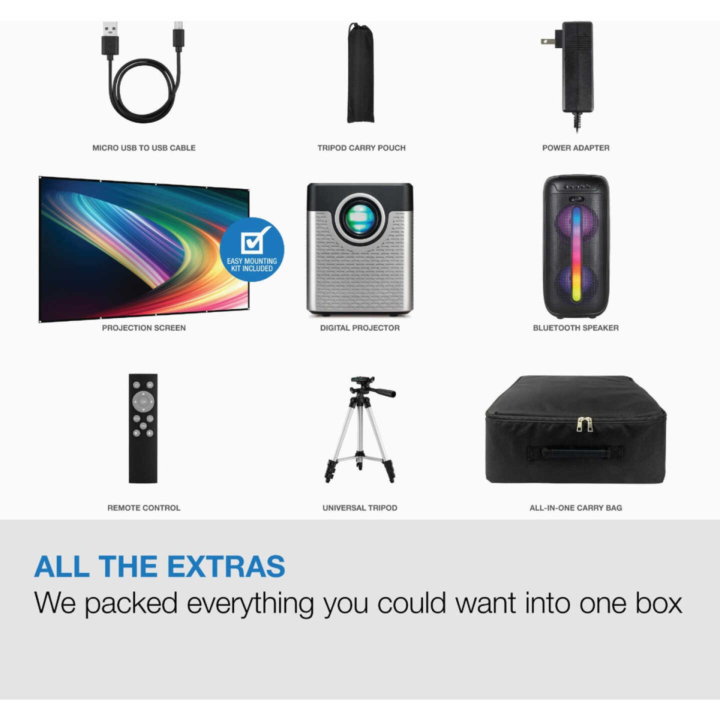 iLive Pop-Up Movie Theater Kit Image 2