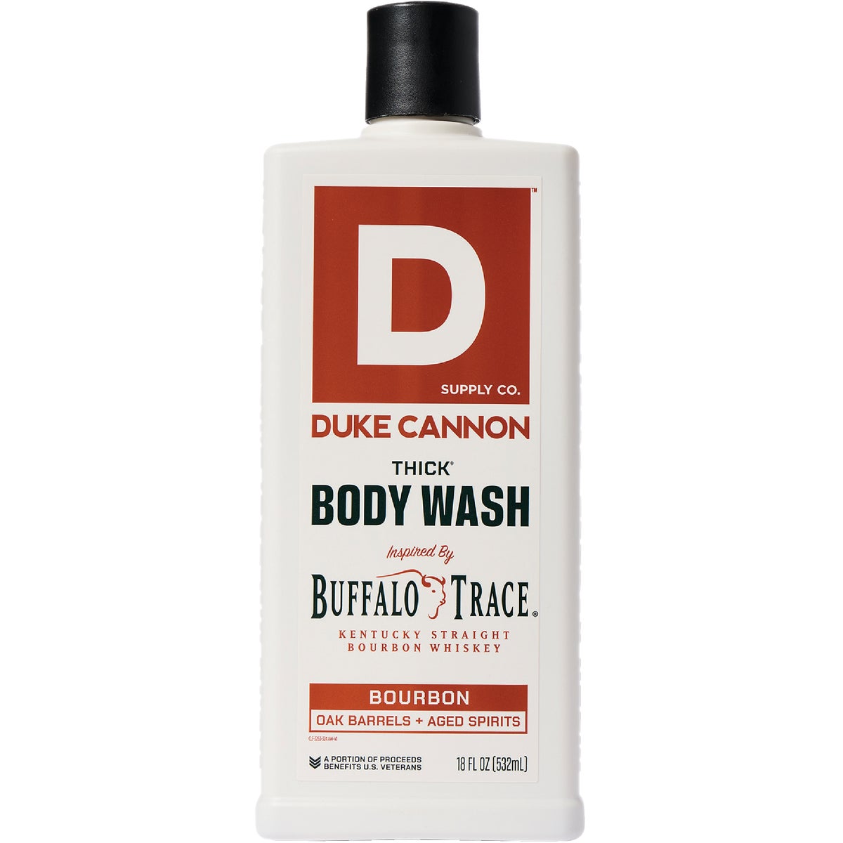 Duke Cannon 18 Oz. Bourbon Oak Barrell Thick High Viscosity Body Wash