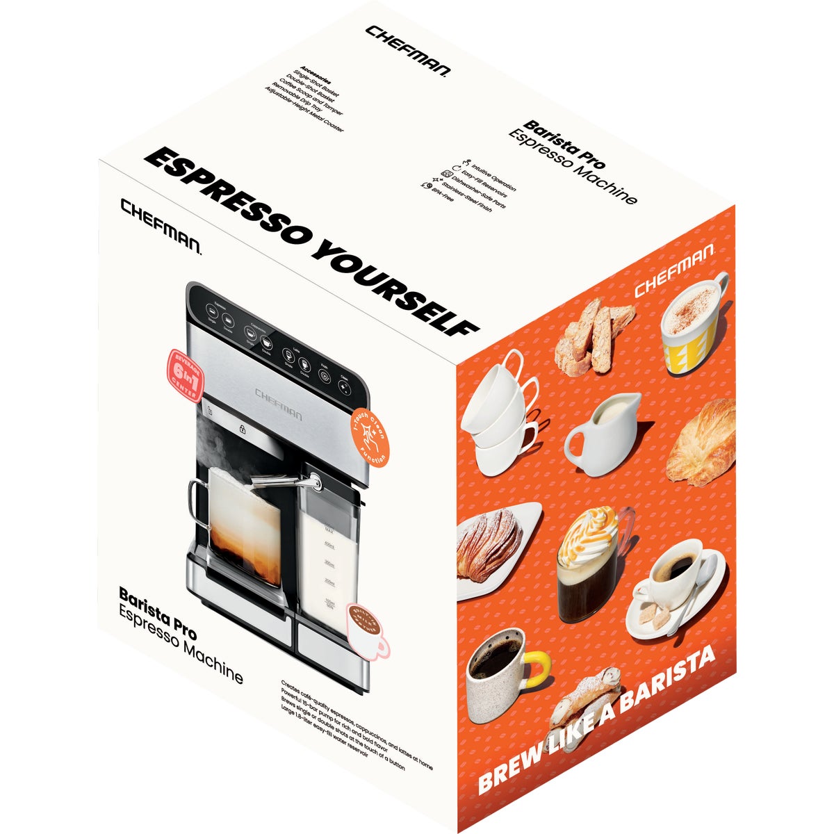 Chefman 6-In-1 Espresso Machine Image 7