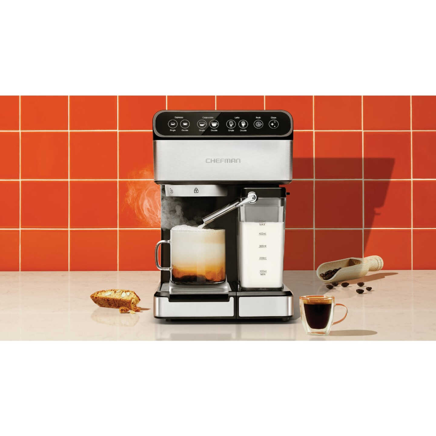 Chefman 6-In-1 Espresso Machine Image 2