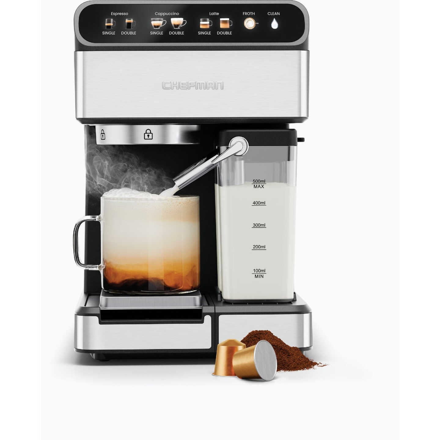 Chefman 6-In-1 Espresso Machine Image 4